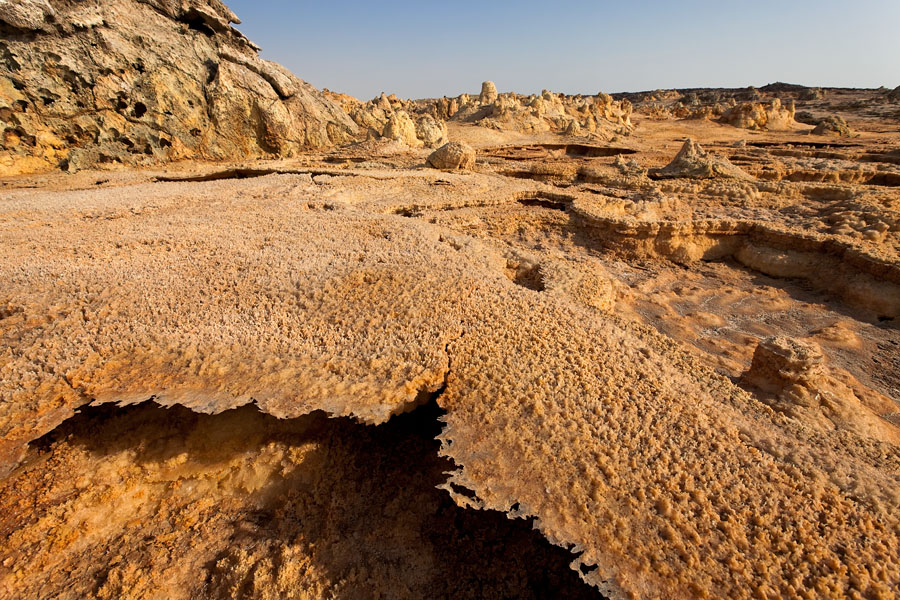  The Dallol Depression, also called Danakil Depression   Ethiopia